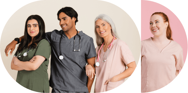 A group of healthcare professionals.