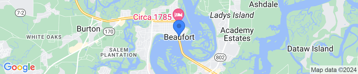 A map of Beaufort.