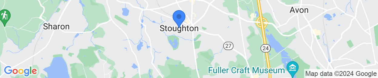 A map of Stoughton.