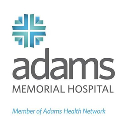 Adams Memorial Hospital logo