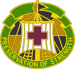 Blanchfield Army Community Hospital logo