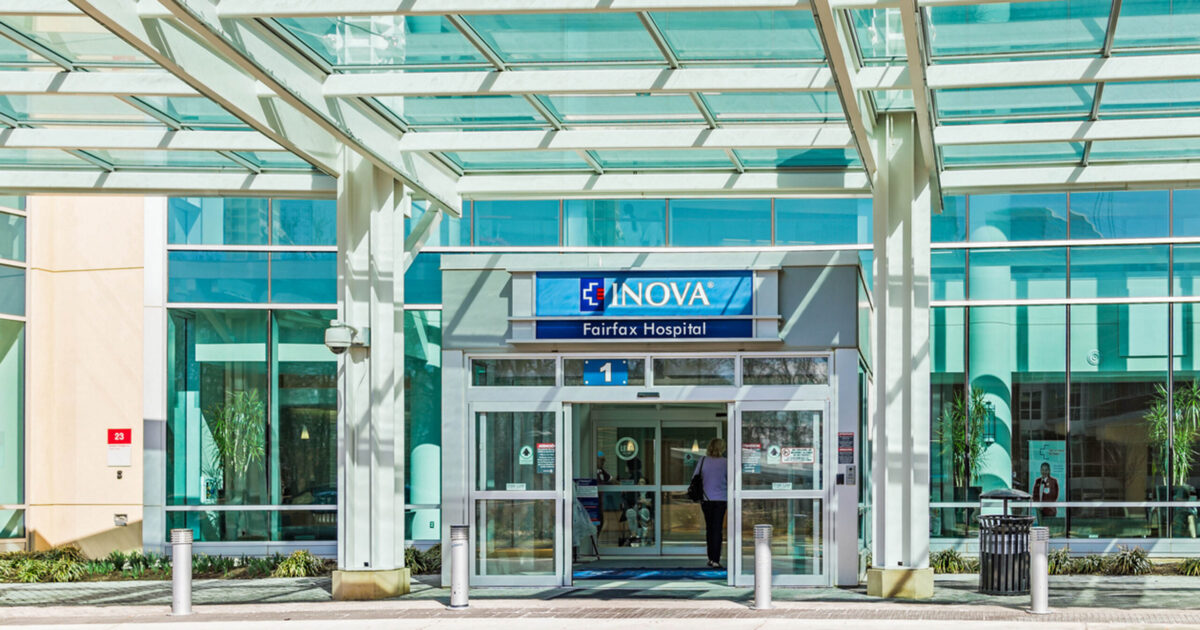 Inova Fairfax Hospital in Falls Church, Virginia