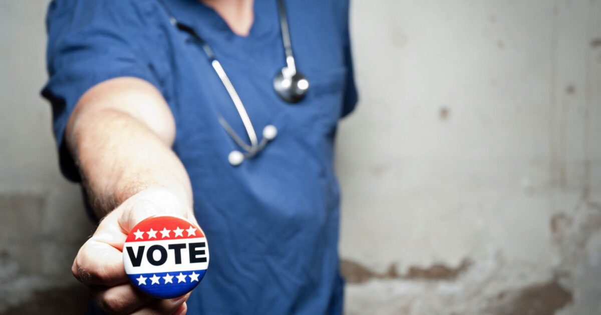 Voting as a travel nurse