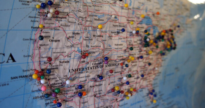 Nurse Licensure Compact Map / travel nursing map, single-state licensure