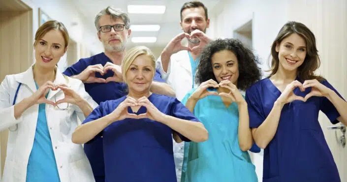 Nurses and doctors - cardiovascular care / Nurses Week Love