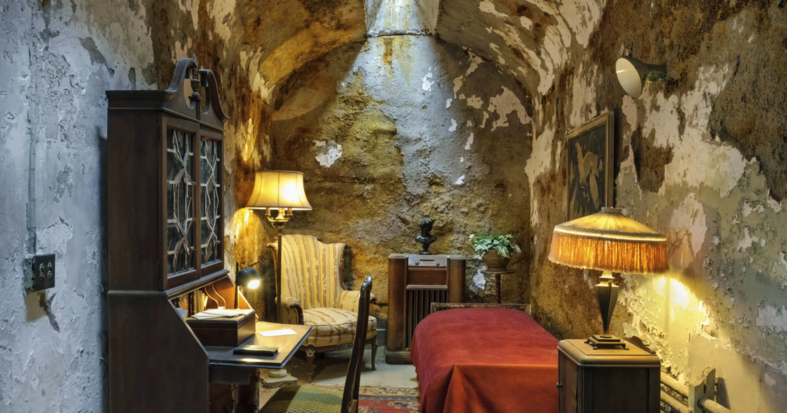 Al Capone's Prison Cell at Eastern State Penitentiary