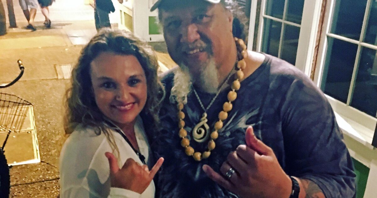 Kathryn and the late Willie K