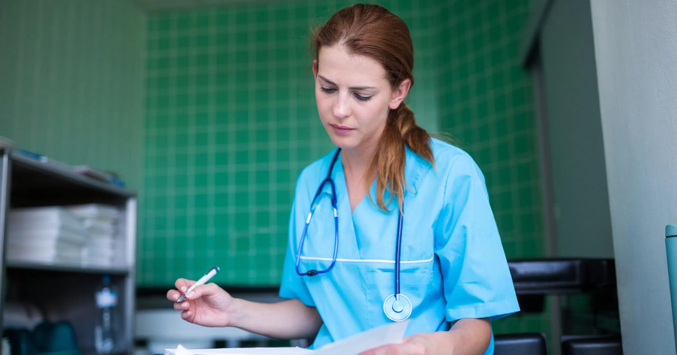 Nurse working