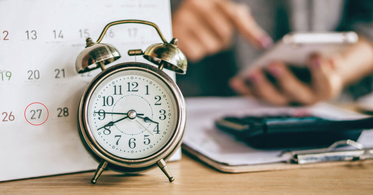 Balancing two schedules for per diem jobs