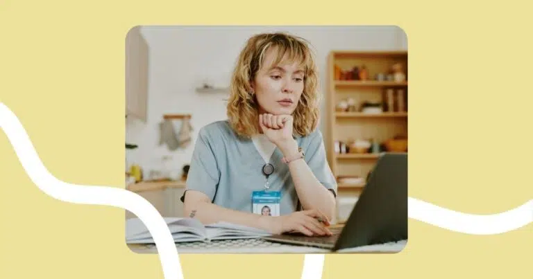 Online nursing education header