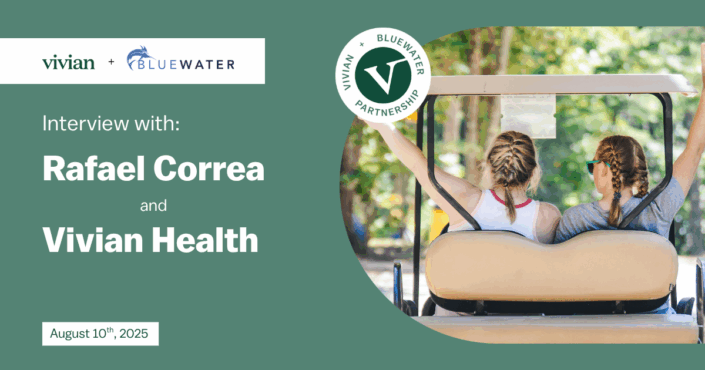 blue water and vivian health interview